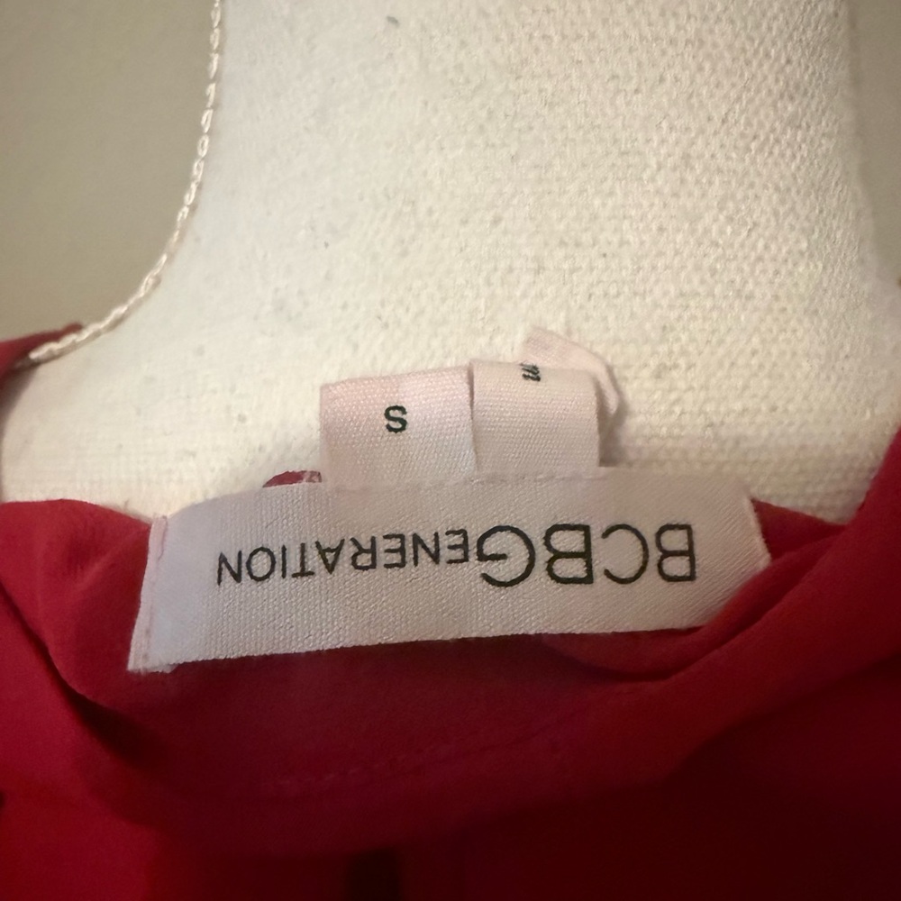 BCBGeneration Asymmetrical Red Dress - Picture 3 of 3